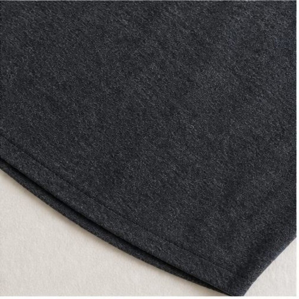 Charcoal Ruffle Blouse - Picture 6 of 6